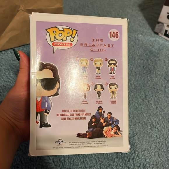 John Bender Funko Pop - Picture 4 of 6